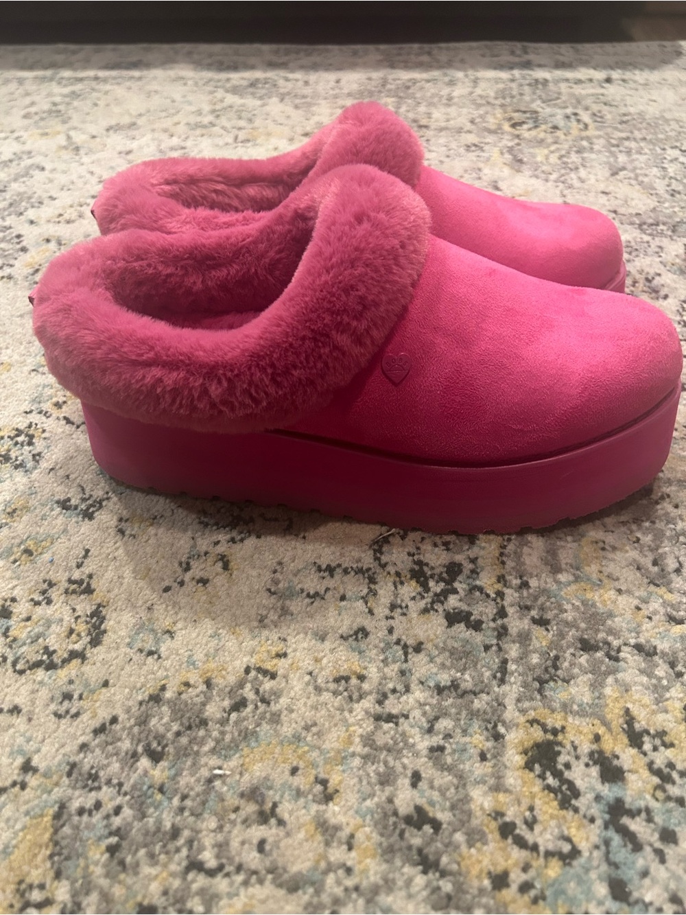EUC Skechers Hi-Rise BOBS Keepsakes Pink